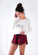 Sensis Leta Kalėdinė pižama (interlokas/flanelė) S-XL - Image 8