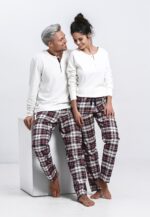 Pižama „Sensis Mollie“: interlokas / flanelė, , S-XL - Image 6