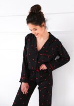 Sensis „Rolling In Love“ pižama , atsegama sagomis, S-XL. - Image 5