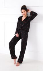 Sensis „Rolling In Love“ pižama , atsegama sagomis, S-XL. - Image 6