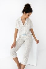 Sensis Marieta susegama trumpa pižama, S-XL dydžių. - Image 4