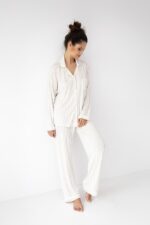 Piżama Sensis Amani dł/r XS-2XL rozpinana - Image 5