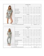 Piżama Sensis Kaylee kr/r XS-2XL rozpinana - Image 7