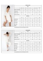 Piżama Sensis Amani dł/r XS-2XL rozpinana - Image 10