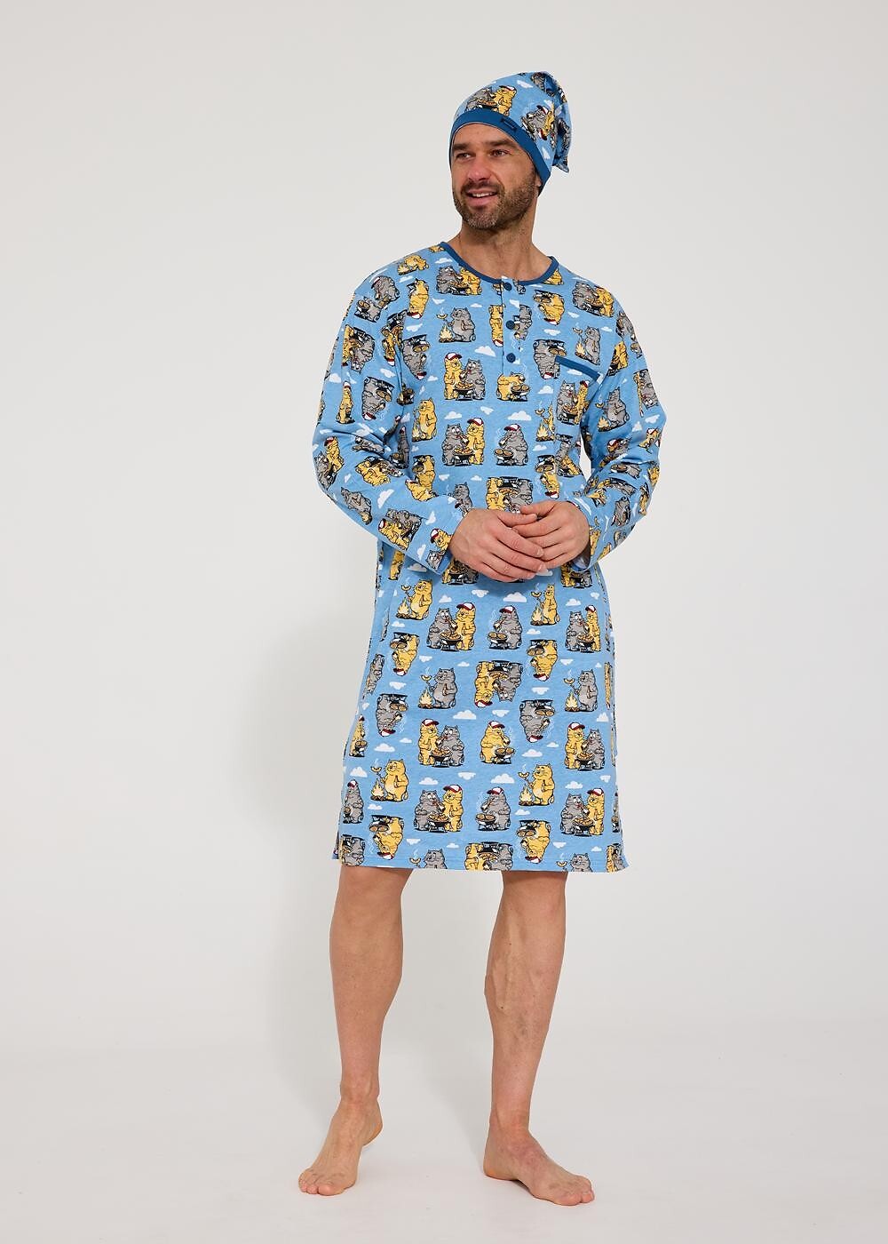 429261.jpg Koszula Cornette 110/36 dł/r M-2XL - Image 1