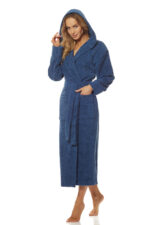 L&L 2102 moteriškas ilgas chalatas, S-2XL - Image 6