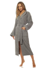 L&L 2102 ilgas moteriškas chalatas S-2XL - Image 8