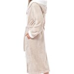 L&L 9145 Hft moteriškas ilgas chalatas 3XL