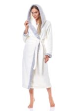 L&L 9145 Hft moteriškas ilgas chalatas 3XL - Image 6