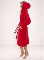 Chalatas De Lafense 664 Lydie, ilgas, su kapišonu, S-2XL - Image 8