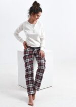 Pižama „Sensis Mollie“: interlokas / flanelė, , S-XL