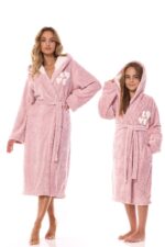 Moteriškas ilgas chalatas L&L 2410 LV, S-XL - Image 8