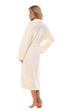 Moteriškas ilgas chalatas L&L 2410 LV, S-XL - Image 2