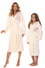 Moteriškas ilgas chalatas L&L 2410 LV, S-XL - Image 6