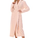 Moteriškas ilgas chalatas L&L 2415 Ritta, M-2XL