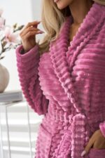 L&L 2415 Ritta ilgas moteriškas chalatas M-2XL - Image 3