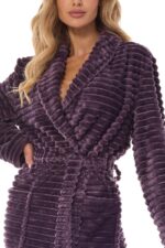 L&L 2415 Ritta ilgas moteriškas chalatas M-2XL - Image 4