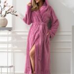 Moteriškas ilgas chalatas L&L 2599 Robin, S-2XL