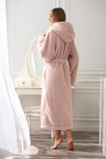 Moteriškas ilgas chalatas L&L 2556 Heaven, S-2XL - Image 7