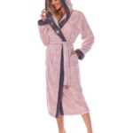 Moteriškas ilgas chalatas L&L 9145 Hft S-2XL