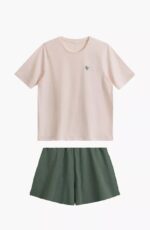 Pižama Atlantic NLP-498E su ir šortais, S-2XL. - Image 3