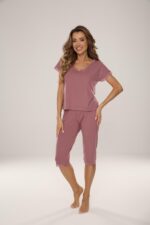 Pižama De Lafense 880 Hazel, ir kelnėmis, S-2XL - Image 2