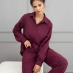 Pižama Sensis Colette , muslino, sagstoma, S-XL.