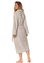 Moteriškas ilgas satino chalatas L&L 2084, dydžiai S-2XL. - Image 8