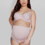 Mitex nėščiųjų kelnaitės virš pilvo S-2XL