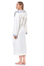 Moteriškas ilgas chalatas L&L 9145 Hft, 3XL - Image 6