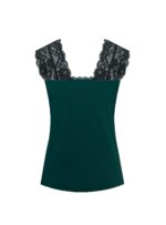 Mefemi Mix&Match Margot pižaminiai marškinėliai su nėriniais S-2XL - Image 8