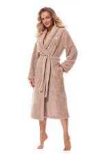 Moteriškas ilgas L&L 2323 Monique chalatas, S-2XL - Image 5