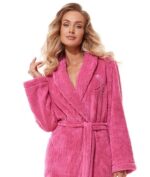 Moteriškas ilgas L&L 2323 Monique chalatas, S-2XL - Image 4