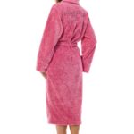 L&L 2413 Camelia moteriškas ilgas chalatas M-2XL