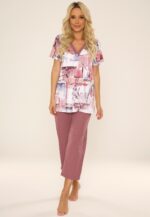 Pižama De Lafense 777 violetinė, , M-2XL - Image 2