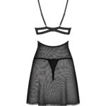Obsessive Nutris Babydoll ir stringų komplektas XS-2XL