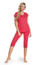 De Lafense 884 pižama su ir trumpomis kelnėmis. Dydžiai: M-2XL. - Image 4