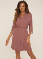 Moteriškas chalatas De Lafense 342 Fanny S-2XL - Image 5