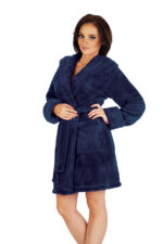 De Lafense 806 trumpas moteriškas chalatas S-XL - Image 3