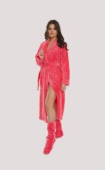 De Lafense 548 Melanie S-2XL ilgas moteriškas chalatas