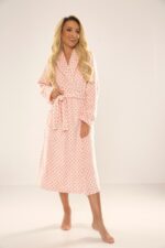 De Lafense 548 Melanie S-2XL ilgas moteriškas chalatas - Image 3