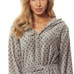 Moteriškas chalatas L&L 7119 ZPPR S-2XL