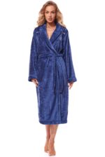 L&L 2312 Lux ilgas moteriškas chalatas, dydžiai S-2XL - Image 10