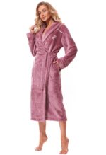 L&L 2312 Lux ilgas moteriškas chalatas, dydžiai S-2XL - Image 9