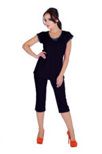 De Lafense 884 pižamos komplektas: marškinėliai ir šortai, dydžiai M-2XL. - Image 5