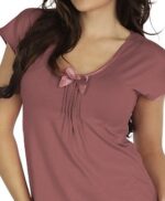 De Lafense 884 pižamos komplektas: marškinėliai ir šortai, dydžiai M-2XL. - Image 4