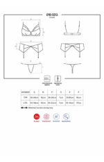 Obsessive 818-SEG-1 trijų dalių komplektas S-XL - Image 2