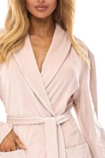 Moteriškas ilgas chalatas L&L 2510 Aura, S-XL - Image 7