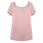 Mefemi „Mix&Match“ Margot lygi pižamos palaidinė, S–2XL