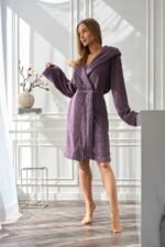 L&L 2557 Slim moteriškas chalatas, dydžiai S-XL - Image 3